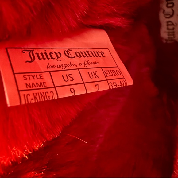 Juicy Couture Red King Cozy Cold Weather Booties
Women’s Size 9 - Picture 8 of 10